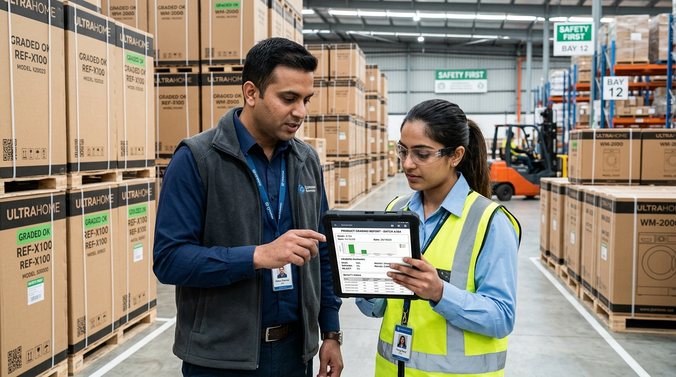Inspection and grading operations