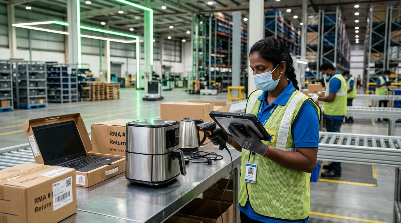Structured warehouse inspection